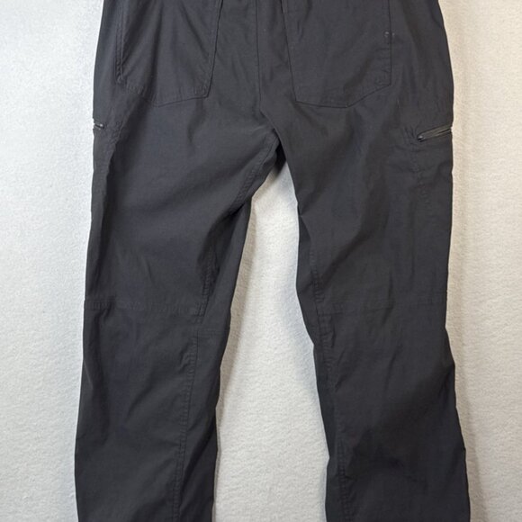 Eddie Bauer First Ascend Pants Mens 33x32 Black Cargo Stretch Hiking Camp Trail - Picture 11 of 15